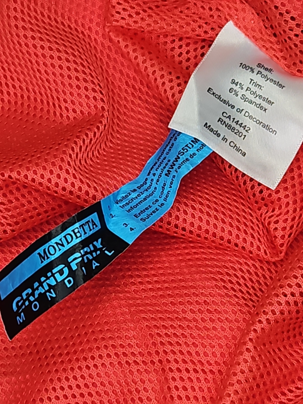 Mondetta Coral Pink Hooded Zip Jacket Size Large - Picture 11 of 12